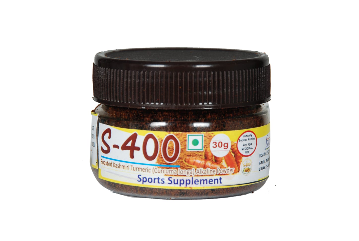 S-400 roasted Kashmiri turmeric supplement
